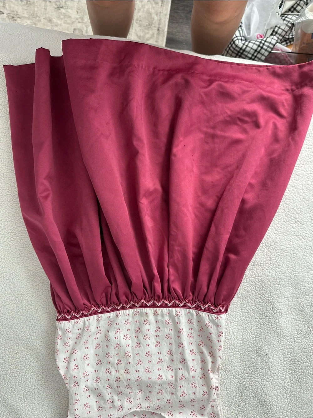 Pretty in pink Girls Floral Pink & Burgundy Sleeveless Party Dress